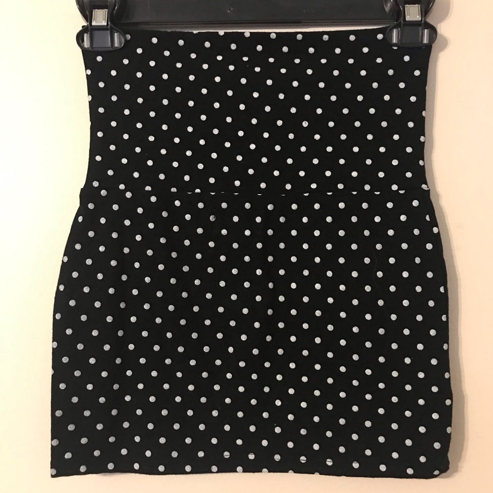 Polka Dot mini skirt